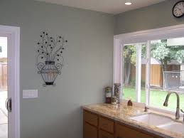 Benjamin Moore Nantucket Gray Paint Not Really Gray It S Very Calm And Zen Like Light Green Kitchen Light Green Walls Green Kitchen Walls