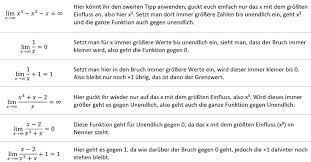 In mathematics, a limit is the value that a function (or sequence) approaches as the input (or index) approaches some value. Grenzwerte Von Funktionen Berechnen Studimup De