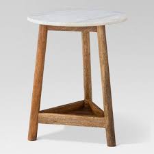 Lanham Marble Top Side Table Threshold In 2020 Marble Top Side Table Marble Side Tables Marble Table Top