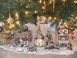 Eee The Under The Tree Christmas Village My Most Prized Holiday Memory I Apprecia Christmas Village Display Christmas Decorations Disney Christmas Village