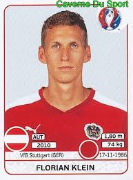 636 FLORIAN KLEIN OSTERREICH AUSTRIA VfB.STUTTGART STICKER EURO 2016 PANINI 