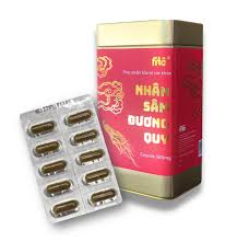 Nhân Sâm - Đương Quy Capsule 500mg - Fito