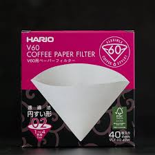 Hario v60 filter coffee 01 02 count espresso coffee natural paper filters for 4 cups barista drip coffee filter japan imported. Hario V60 Filters 40 Or 100 Ct Kean Coffee