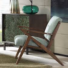 Houzz Mid Century Modern Rocket Tufted Seafoam Upholstered Accent Arm Chair Chair Modern Furniture Living Room Mid Century Modern Chair