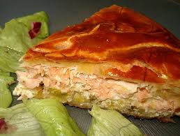 Salmon And Leek Pie Darne De Saumon Poireaux Tourte Saumon