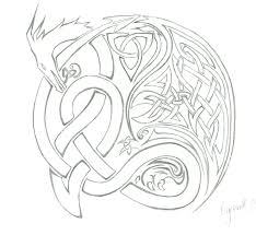 Celtic dragon tattoos are present in a wider variety which has different meaning. Celtic Dragon Tattoo By Eycewolf On Deviantart