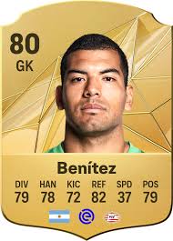 Ratingurile jucătorului Walter Benítez EA SPORTS FC™ 25 –