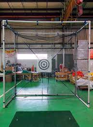 Golf Practice Nets Shop Golf Hitting Nets Cages For Indoor Or Outdoor Use Us Netting Golf Practice Net Golf Practice Golf Hitting Net