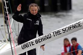 Гре́та тинтин элеонора э́рнман ту́нберг (швед. Greta Thunberg Wraps Up 15 Day Carbon Free Voyage To New York City The Verge