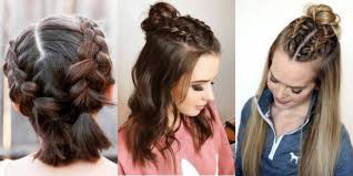 Secure it with a rainbow hair bow to create an even better vibe. Easy Simple Hairstyles Haircuts For School Girls 2019 Beauty Health Tips