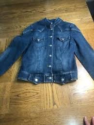 Details About Stetson Womens Large Western Denim Blue Jean Jacket