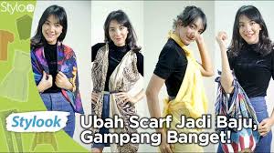 Hanya orang atau club terbaik saja yang menggunakan bahan jersey terbaik, kamu atau club kamu juga bisa membuatnya !! Tutorial Cara Mudah Memakai Scarf Jadi Cardigan Dan Dress Untuk Ke Kantor Youtube