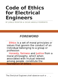 The npse uses a more. Code Of Ethics Profession Engineering