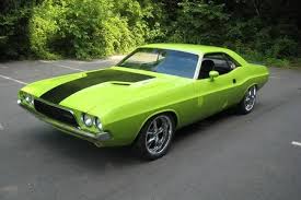 Image result for Dark Green 1973 Challenger