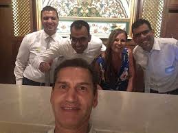 Front desk staff and manager