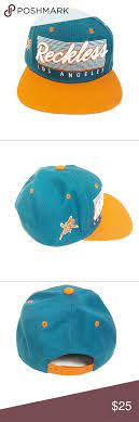 Young Reckless Los Angeles Flat Brim Snapback Green Hats Brim Things To Sell