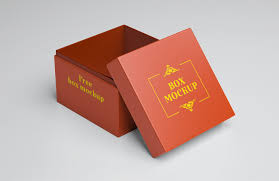 Free Gift Box Mockup Box Mockup Gift Packaging Design Gift Box