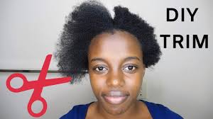 Here's a basic guide on how to trim your own hair at home for less. How To Trim Short 4c Natural Hair At Home Youtube