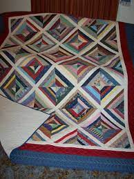 I didn't like her version (xing) from string frenzy, so it was time to decide how to finish it. Quiltville S Quips Snips String Quilting Primer