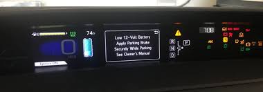 Toyota prius c interior & exterior accessories. Low 12 Volt Battery Apply Parking Brake Securely Priuschat