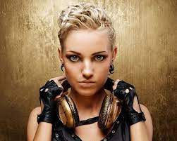 Rock Hairstyles Rock Haircuts For Men Women Girl With Headphones Rocker Hair Punk Girl