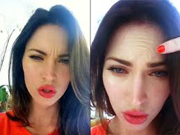 Megan fox plastic surgery who would not know megan fox? Megan Fox Proves She Doesn T Have Botox With Animated Facebook Photos New York Daily News