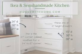 ikea kitchen cabinet sizes and