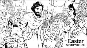 On palm sunday, people celebrated him and cheered, calling for salvation. Resources The Advent Storybook Collection