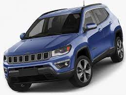 Jeep Compass 2017 Royalty-free 3d Model - Preview No 1