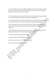 Parallel structure (also called parallelism) is the repetition of a chosen grammatical form within a sentence. English Worksheets Parallel Structure