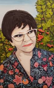 ELENA Mixed Media by Sergio May