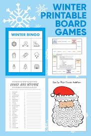 Free printable winter game match the snow facts download from . 5 Best Winter Printable Board Games Printablee Com