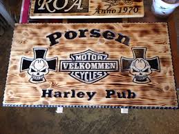 Wooden Sign Freehand Routing Diy Pubsign Wood Signs Wooden Signs Handmade Wood Signs