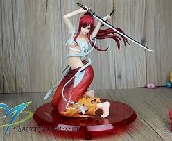 Fairy Tail Erza Scarlet Hakama 1 8 Figure Fairy Tail Figures Fairy Tail Erza Scarlet Fairy Tail