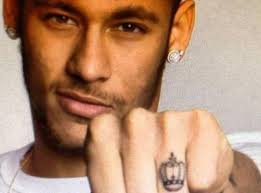 Black and gray half sleeve crown tattoo. Neymar Tattoo Crown Jpg 630 466 Neymar Neck Tattoo Neymar Neymar Jr