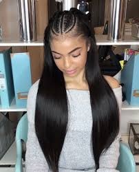 Protective Style Braided Top Hair Yay Or Nay Straight Hairstyles Wig Hairstyles Virgin Brazilian Straight Hair