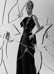 Julia Nobis For Interview Magazine April 2015 By Craig Mcdean Stylist Karl Templer Makeup Mark Carrasquillo H Craig Mcdean Gothic Fashion Monochrome Fashion