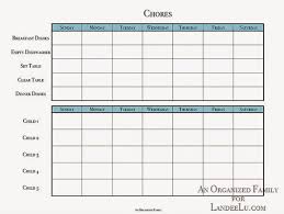 An Organized Family Creating Summer Routines Chore Charts