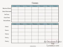 an organized family creating summer routines chore charts