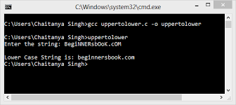 Other string converters are here. C Program To Convert Uppercase String To Lowercase String