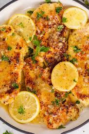 Sophisticated enough for a sunday supper yet quick enough for wednesday's dinner, this master recipe is all in the technique. Lemon Chicken Recipe With Lemon Butter Sauce Natashaskitchen Com