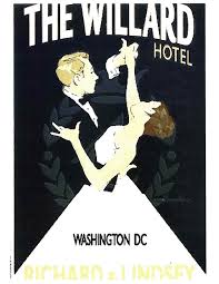 Pin By Danielle Piacente On Weddings Floral Lighting Decor Willard Hotel Washington Dc Poster Vintage Travel Posters