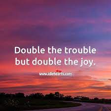 Double The Trouble But Double The Joy Idlehearts
