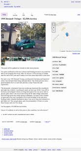 Craigslist cars trucks for sale by owner texas. At 2 500 Should We All Hail This 1995 Renault Twingo