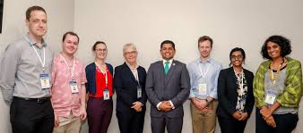 Seven election observers here