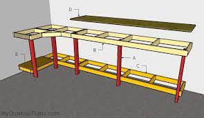 Garage Workbench Plans Myoutdoorplans Free Woodworking Plans And Projects Diy Shed Wooden Play Garage Workbench Plans Garage Work Bench Building A Garage