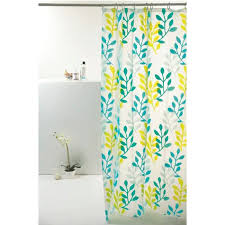 Cortina Box Peva Folhas Azuis 180x160cm Casas Valencia