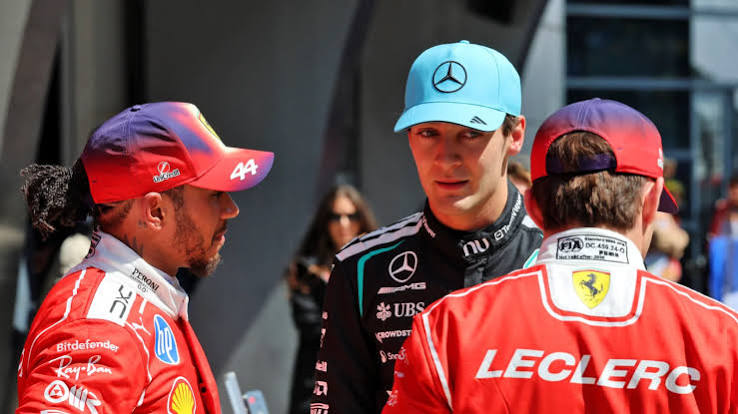 George Russell admits being 'off guard' by Lewis Hamilton onslaught in F1 Chinese Sprint - Motorsport Week