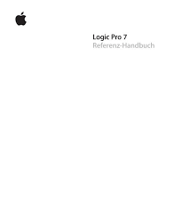 Check spelling or type a new query. Logic Pro 7 Referenz Handbuch Deepwire Net