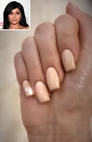 Square nails simple nails ongles kylie jenner acrylic nails kylie jenner. Kendall Jenner Gets Long Acrylic Nails Like Kylie Jenner People Com